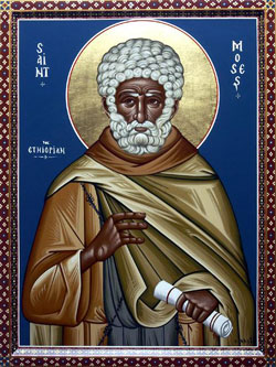 Image of St. Moses the Black Image of St. Moses the Black